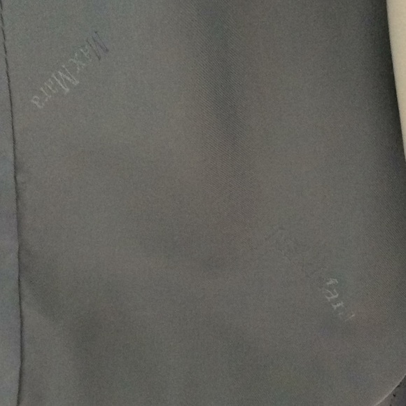 MAX MARA size 44 Italian Blue wool blazer - Picture 3 of 5